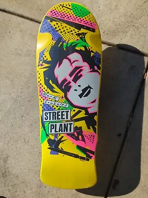 2020 Street Plant X Mark Gonzales  11.25 Inch Jumbo Gonz Skateboard Deck Yellow  • $219.99