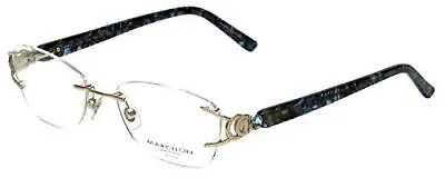 Marchon Designer Eyeglasses Airlock 830-219 In Gold 52mm DEMO LENS • $139.92