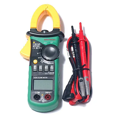 MASTECH MS2108A 4000 Counts AC DC Current Clamp Meter Backlight USA Seller • $53.99
