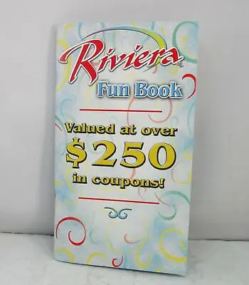 2003 Riviera Hotel & Casino Las Vegas NV 18-Page Coupon Fun Book • $5.60
