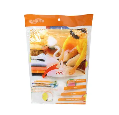 STRONG VACUUM STORAGE SPACE SAVING BAGS VAC BAG SPACE SAVER VACUM BAGS 68X98 Cm • £3.95