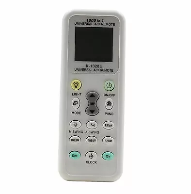 Universal Remote Control Controller For Air Conditioner K-1028E LCD A/C B7Y0R • $6.92