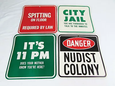 Vintage 1970s? Funny And Miscellaneous Wall Signs You Pick • $7.99