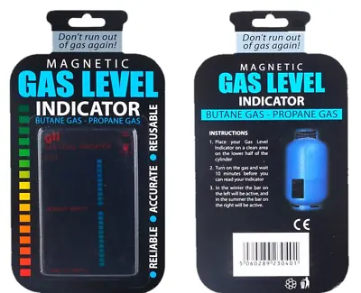 Propane Fuel Level Indicator - Magnetic & Reusable - Gas Level Reader (Set Of 2) • $9.95