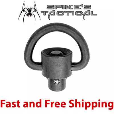 Spikes Tactical Heavy Duty Steel Push Button Quick Detach D-Loop QD Sling Swivel • $17.95