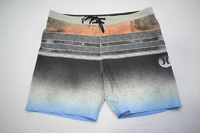 Hurley Phantom Board Shorts Performance Athletic Stretch Mens Size 38 X 8  • $0.99