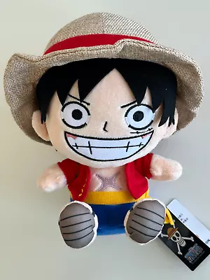 One Piece Plush Monkey D Luffy NEW With Tags Stuffed Toy USA Straw Hat Pirate • $12