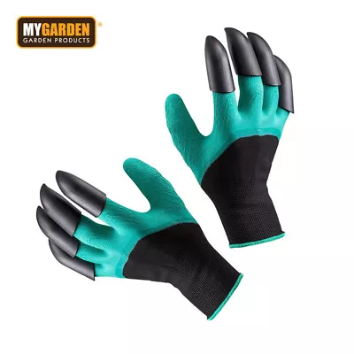 Garden Claw Gloves 8 ABS Plastic Claws For Gardening Digging Planting Raking • £4.50