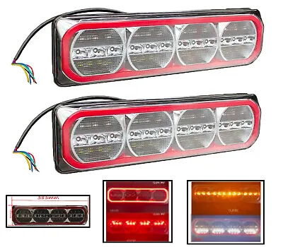 MAXILAMP 4 LED Combination Tail Lights Stop/Tail/ Indicator/Reverse Truck Ute • $159