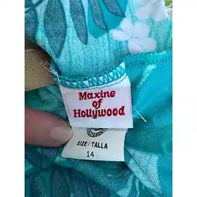 Maxine’s Of Hollywood 1970s Swimsuit In Mint Condition  • $15