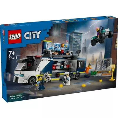 LEGO City - Police Mobile Crime Lab Truck (60418) Brand New Sealed 674pcs • $64.99