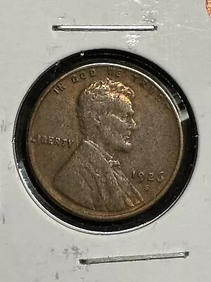 1926-s Lincoln Cent Better Date Nice Condition 99 Cent Shipping • $16.88