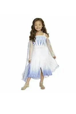 Elsa Snow Queen Disney Princess Dress. Size 7-8. New With Tags. • $18