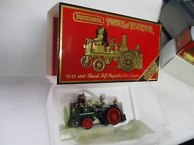 Matchbox Yesteryear Y-43 1905 Busch Self Propelled Fire Engine Boxed • $3