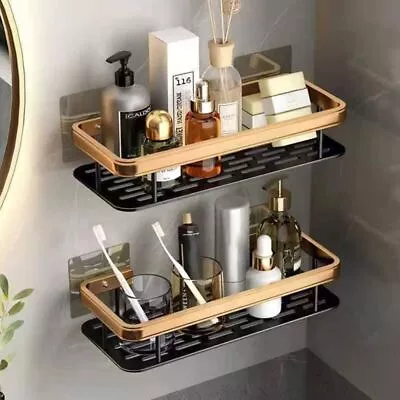 Aluminum Bathroom Shelves Wall Mount Corner Shower Shelf  Bathroom • $21.54