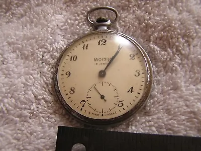 Vintgage Molnija Pocket Watch Russian Soviet 18 Jewels  • $39.99