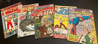 Lot Of *5* 60s/70s DC: J Olsen 109—Adams! + 2 More + L Lane 137 + Shazam 100 Pgr • $19.95