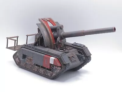 $110 • Buy Basilisk  Painted Astra Militarum, Imperial Guard Warhammer 40k + Unpainted Bits
