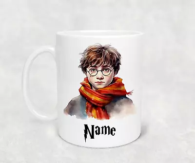 Personalised Harry Potter  Water Colour Illustration Ceramic Mug 11oz • $13.95