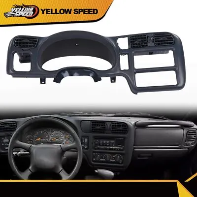 Fit For 1998-2004 Blazer Jimmy Sonoma S10 Bravada Dash Trim Bezel Dark Gray • $109.81