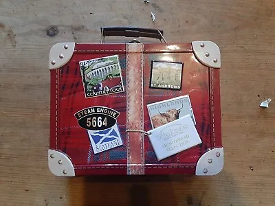 Fabulous  Walkers  Shortbread  Suitcase  Tin 2010 • £4