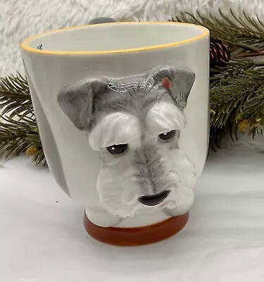 Ceramic  Schnauzer  3D Mug • $12