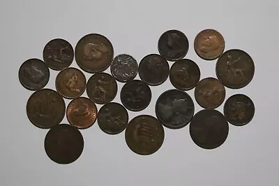 £28.12 • Buy 🧭 🇬🇧 Uk Gb Old Copper Lot Many Victorian B54 #2 Xu3