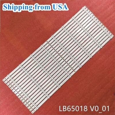 Full SetLED Strips For Vizio LB65018 V0 D65U-D2 D65-D2 E65X-C2 EX-65T27E02-3D772 • $33.44