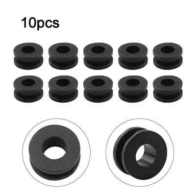 10Pcs M6 Motorcycle Side Cover Rubber Grommets Gasket Fairings For Honda Durable • $7.18