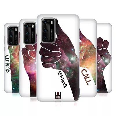 Head Case Designs Hand Gesture Nebula Soft Gel Case For Huawei Phones • $23.05