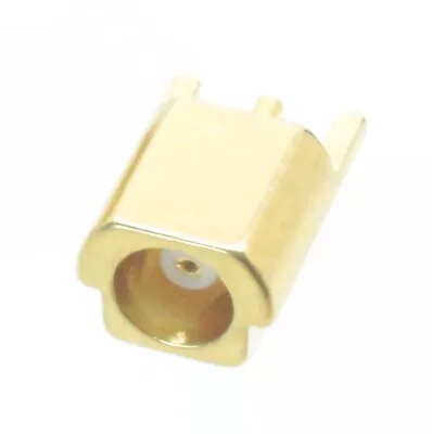 Coaxial Connector MCX Female Jack Solder PCB Edge End Launch Surface Mount 50ohm • $0.99