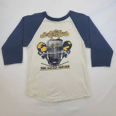 Vintage Oak Ridge Boys Shirt Mens M 80's Elvira Single Stitch 3/4 Sleeve T-Shirt • $30