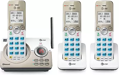 DL72319 DECT 6.0 3-Handset Cordless Phone For Home With Connect To Cell Call Bl • $92.30