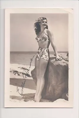 £24.33 • Buy O-738 Esther Williams Signed Vintage Photo On Postcard Stock