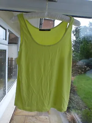 £3.99 • Buy Miss Captain Tortue Trend Yellow Vest Top Size T2 Medium UK 12