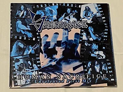 Vengeance Rising -CD- Human Sacrifice - Unreleased First Mix Mega-Rare Roxx OOP  • $39.95