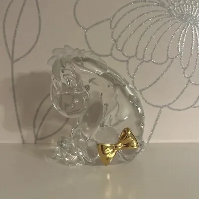 DISNEY Lenox Crystal Glass Winnie The Pooh Eeyore RARE • £79