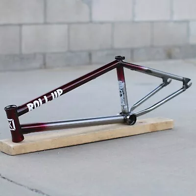 Kink Bmx Roll Up Bicycle Frame Gloss Velvet/raw Fade Hobie Doan • $399.95