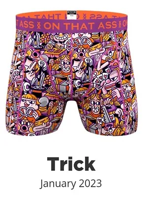 £9.99 • Buy ON THAT ASS BOXERS - Trick - All Sizes - LOOK UP MY STORE FOR MANY MORE BOXERS 