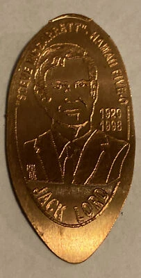 $7.95 • Buy HAWAII 5-0 STEVE McGARRETT JACK LORD ELONGATED PENNY COIN TOKEN HAWAIIAN