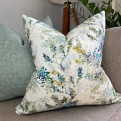 £14.99 • Buy Fibre Naturelle Giverny  Cushion Cover Printed Cotton Watercolour Effect FLORAL