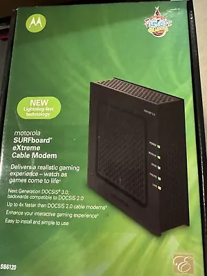 Motorola Sb6120 Surfboard Docsis 3.0 Extreme Broadband Cable Modem • $19.99