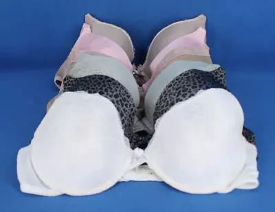 Maidenform Underwire Lined T-shirt Demi Bra Bundle Lot Size 36C #E7532 • $18.99