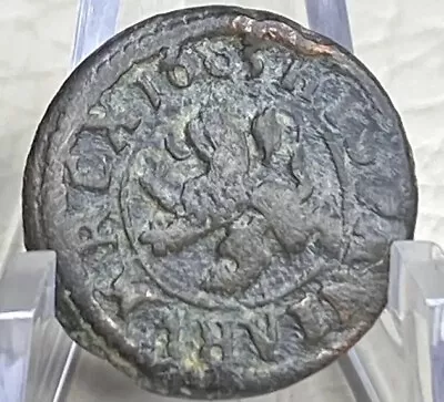 Rare 1603 Coin King Philip III Renaissance Period Spanish Pirate Era 2 Maravedis • $29