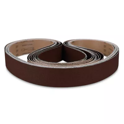 1-1/2  X 30  Inch Aluminum Oxide Pipe And Tube Sanding Belts 320 Grit - 10 PACK • $28.99