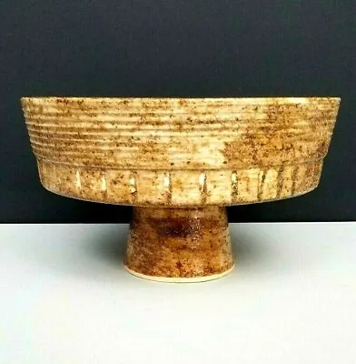 Toyo Ikebana Pedestal Bowl/Vase Japanese Pottery Mid Century Modern Japan MCM  • $275