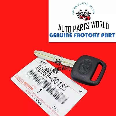 $12.65 • Buy Genuine Toyota Camry Supra Tacoma T100 Tundra Uncut Nonchip Blank Key 9099900185