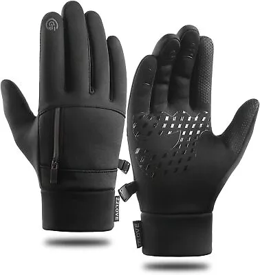 Winter Ski Gloves Touchscreen Anti-Slip Water Resistant Glove With Zipper Pocket • $10.99