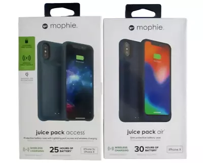 Mophie Juice Pack Air Protective Battery Case IPhone X W/Wireless Charge • $9.50