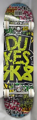 Dukes Skateboard Sk8 1990s 31 Long 7 3/4 Wide Vintage • $67.99